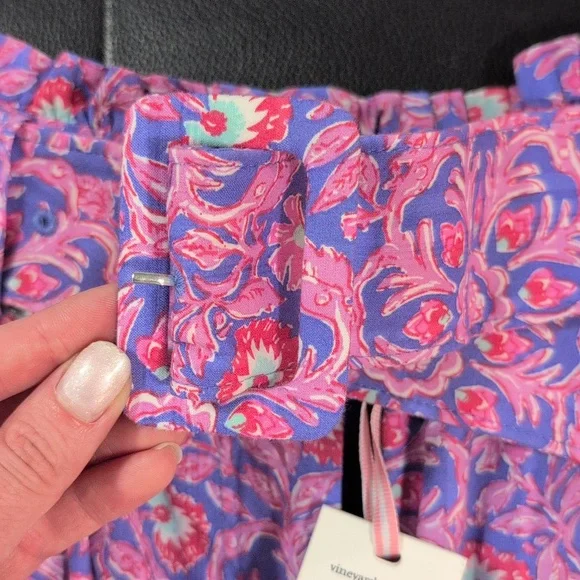 NWT Vineyard Vines Belted Short, Sz 2 - Picture 3 of 4